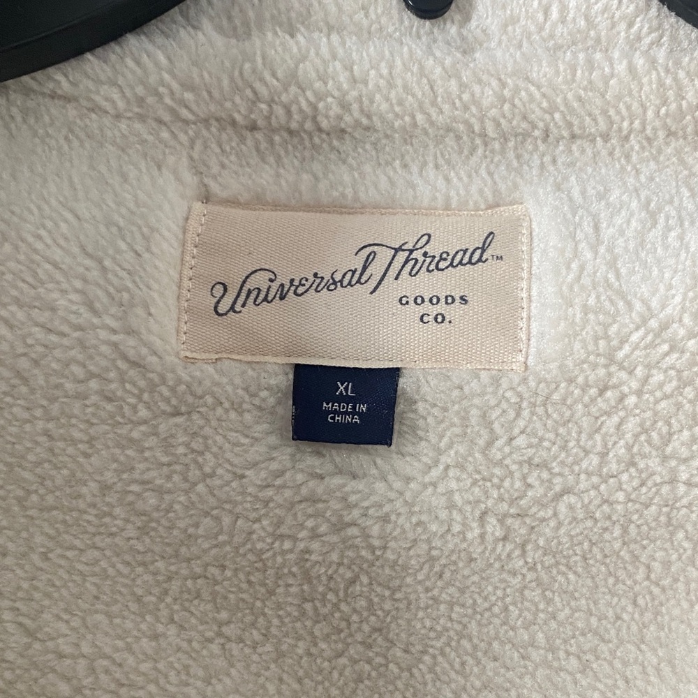 Universal Thread Tan Teddy Jacket - image 2